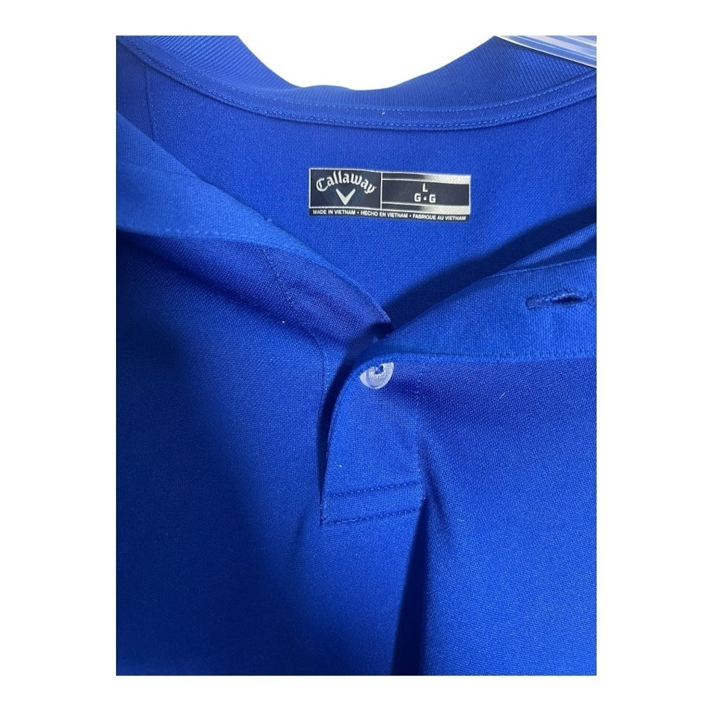 Callaway Cobalt Blue Men's Polo - Picture 4 of 5
